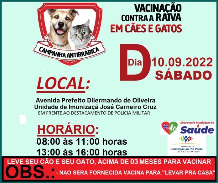 DIA D-CAMPANHA ANTIRRÁBICA 2022