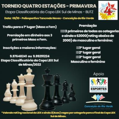 TORNEIO QUATRO ESTAÇÕES-PRIMAVERA