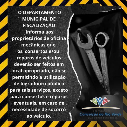 De acordo com a Lei n° 1.291/2001, Art. 20, do Código de Postura Municipal comunica-se: