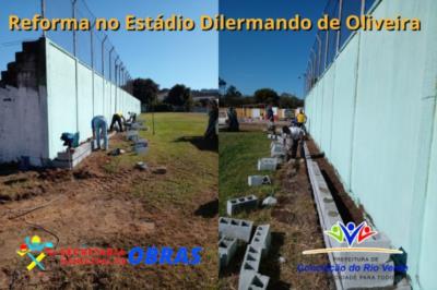 REFORMA NO ESTÁDIO DILERMANDO DE OLIVEIRA-VERDÃO