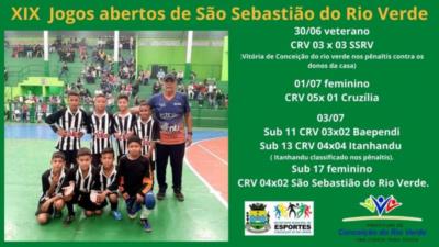 JOGOS ABERTOS DE SÃO SEBASTIÃO DO RIO VERDE