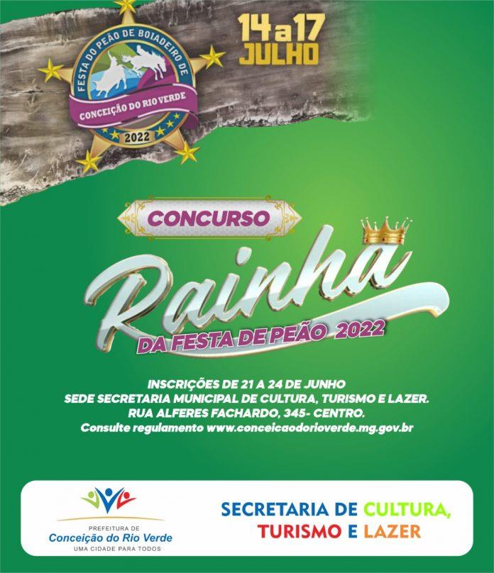 CONCURSO RAINHA DA FESTA DE PEÃO 2022