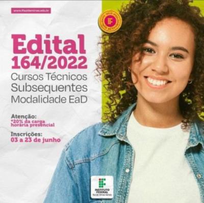 Vagas para o Polo de Conceição do Rio Verde – Cursos Técnicos em Administração e Informática para Internet