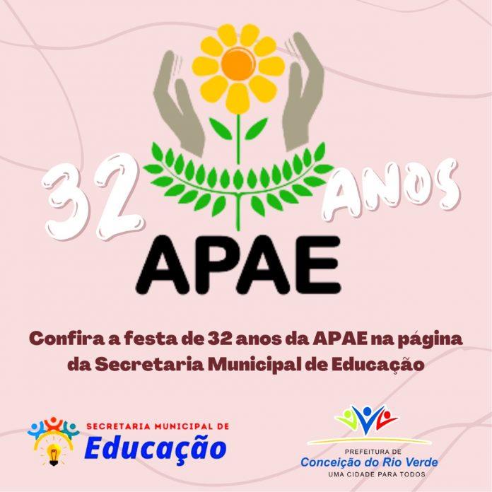 APAE CRV- 32 ANOS DE DEDICAÇÃO