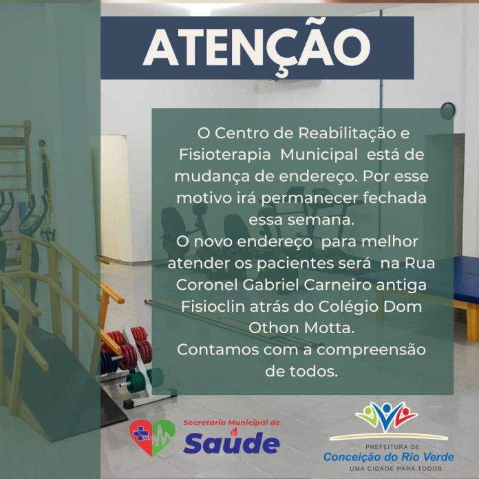 CENTRO DE REABILITAÇÃO E FISIOTERAPIA MUNICIPAL
