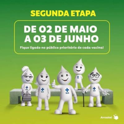 2° ETAPA DE VACINAÇÃO CONTRA GRIPE