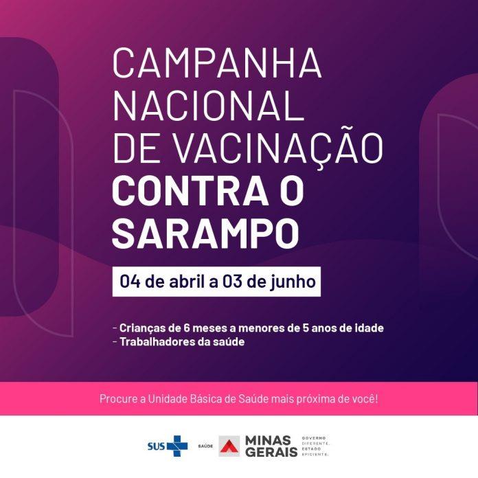CAMPANHA NACIONAL DE VACINAÇÃO CONTRA O SARAMPO