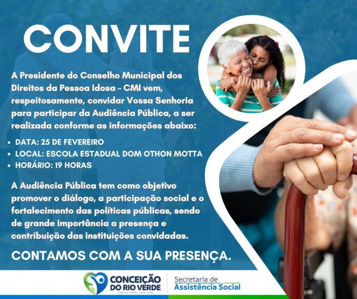 AUDIÊNCIA PÚBLICA – DIREITOS DA PESSOA IDOSA