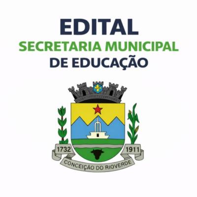 Edital 001/2026 Secretaria Municipal de Educação