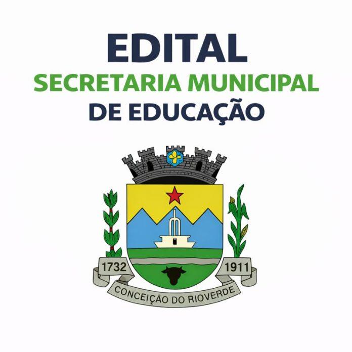 Edital 001/2026 Secretaria Municipal de Educação