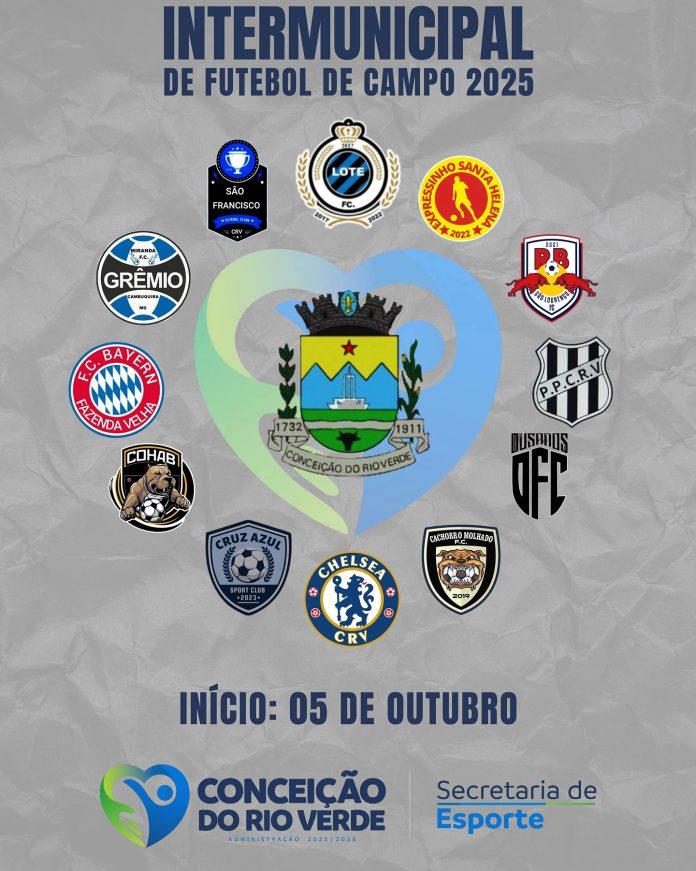 VEM AÍ O CAMPEONATO INTERMUNICIPAL DE FUTEBOL DE CAMPO 2025
