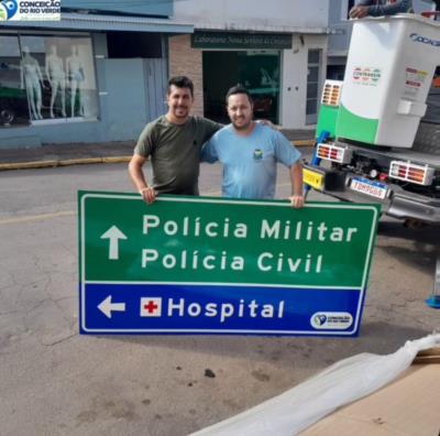 MAIS SINALIZAÇÃO PARA A NOSSA CIDADE!