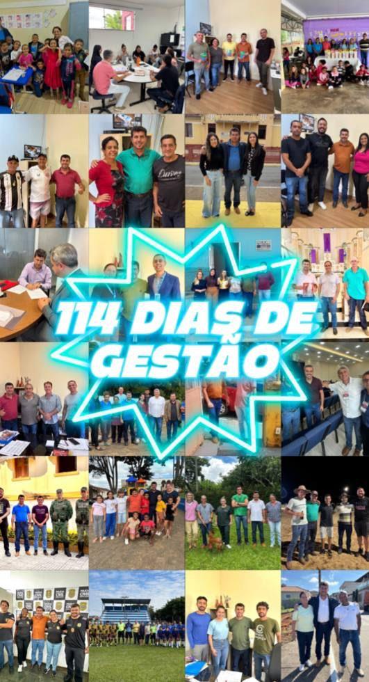 114 DIAS DE GESTÃO: UM NOVO TEMPO PARA CONCEIÇÃO DO RIO VERDE!