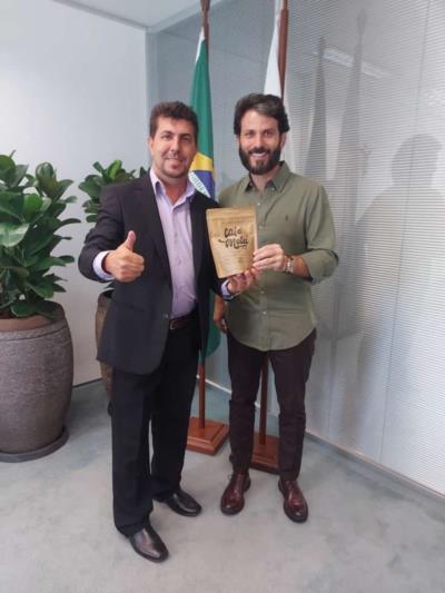 PREFEITO CRISTIANO CUSTÓDIO EM BELO HORIZONTE: VISITA AO PALÁCIO TIRADENTES E DESTAQUE PARA O MELHOR CAFÉ DO BRASIL!