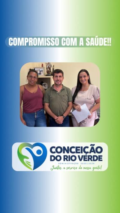 TRANSPARÊNCIA E COMPROMISSO COM A SAÚDE DE CONCEIÇÃO DO RIO VERDE