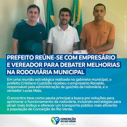 PREFEITO BUSCA MELHORIAS PARA A RODOVIÁRIA MUNICIPAL