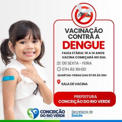 VACINAÇÃO CONTRA A DENGUE
