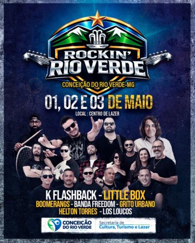 PROGRAMAÇÃO COMPLETA DO ROCK IN RIO VERDE 2026 É DIVULGADA