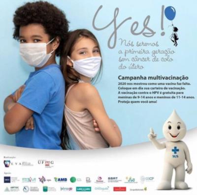 CUIDE DE QUEM VOCÊ AMA, VACINE SEU FILHO.