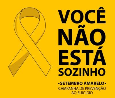 SETEMBRO AMARELO- VALORIZAÇÃO DA VIDA
