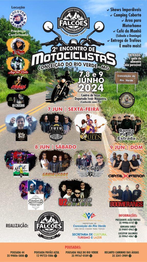 Vem aí!!! O II Encontro de Motociclistas de Conceição do Rio Verde!
