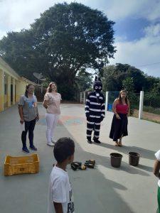 Equipes de saúde das ESFs levam dinâmicas de enfrentamento ao Aedes Aegypt para as escolas