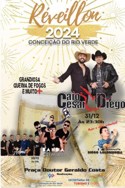 Festa de Réveillon 2024 em Conceição do Rio Verde
