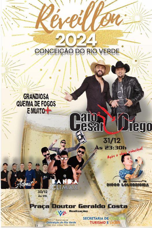 Festa de Réveillon 2024 em Conceição do Rio Verde