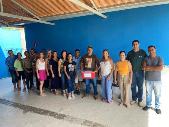 A Administração Municipal deu início nesta data a uma sequência de registros históricos dentro da Secretaria Municipal de Educação.