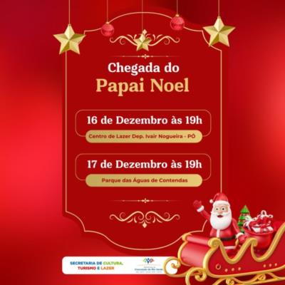 CHEGADA DO PAPAI NOEL EM CONCEIÇÃO DO RIO VERDE