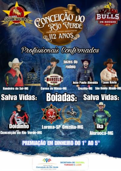 Vem aí o Rodeio de Conceição do Rio Verde!