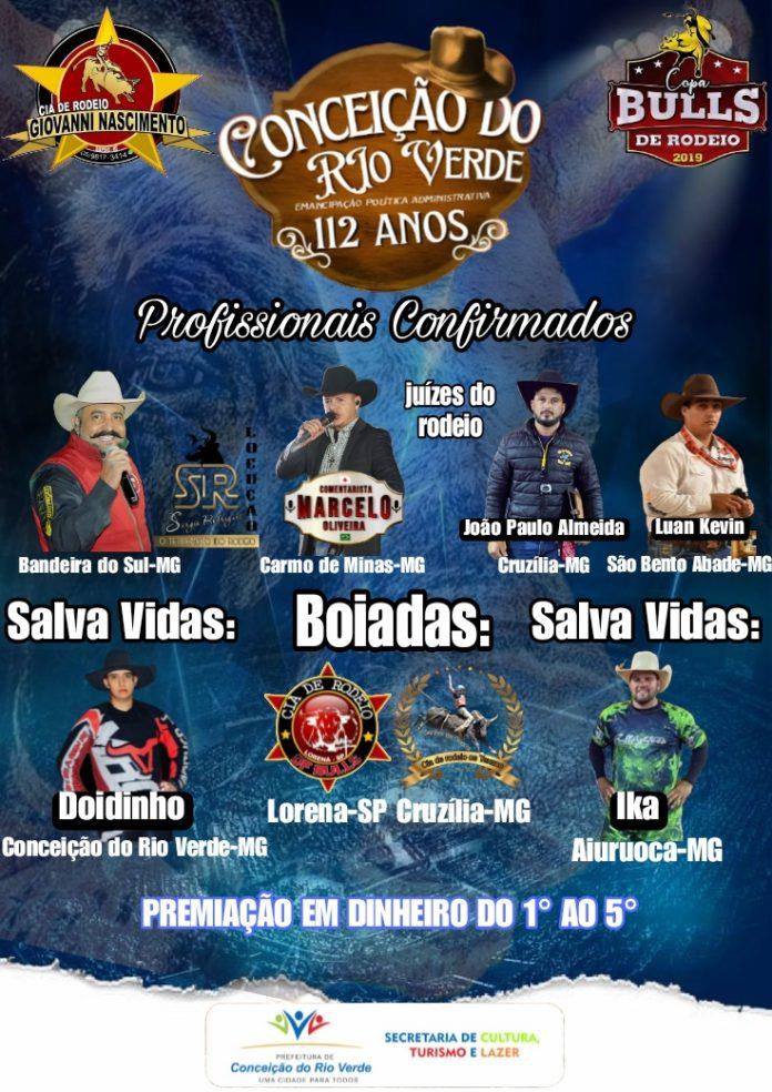 Vem aí o Rodeio de Conceição do Rio Verde!