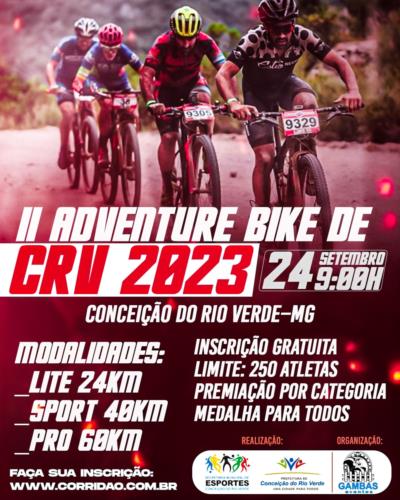 II ADVENTUE BIKE DE CONCEIÇÃO DO RIO VERDE