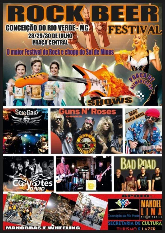 ROCK BEER FESTIVAL - Conceição do Rio Verde vai sediar um dos maiores eventos de Rock e Chopp do Sudeste