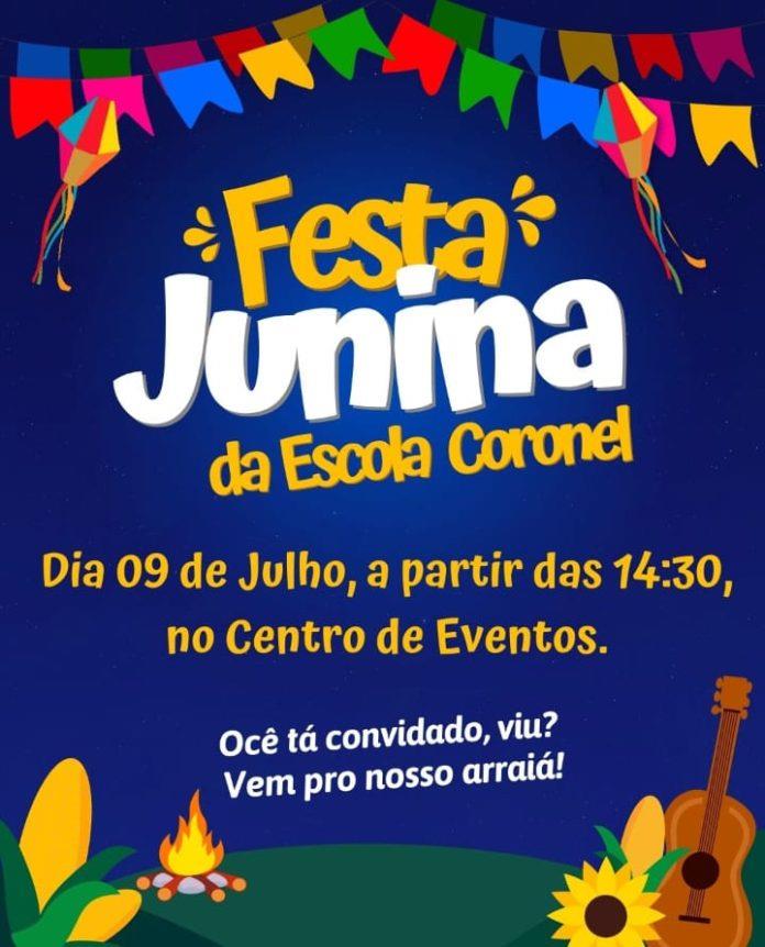 FESTA JUNINA DA ESCOLA MUNICIPAL CORONEL GABRIEL CARNEIRO