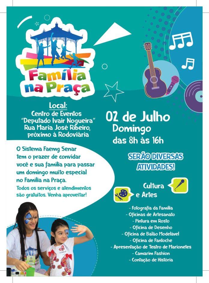 Domingo especial- FAMILIA NA PRAÇA em Conceição do Rio Verde