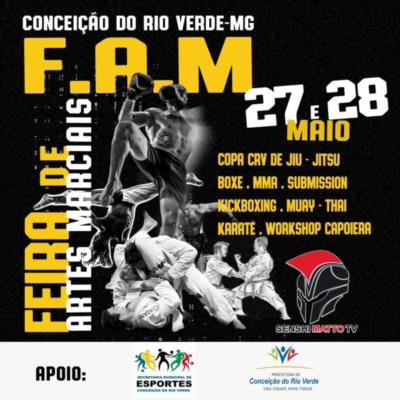 CONVITE ESPECIAL PARA FEIRA DE ARTES MARCIAIS- COPA CRV DE JIU-JTSU