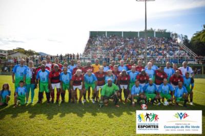 Jogo Comemorativo entre o Flamengo Master e o CRV Veterano