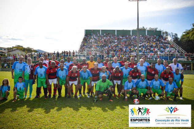 Jogo Comemorativo entre o Flamengo Master e o CRV Veterano