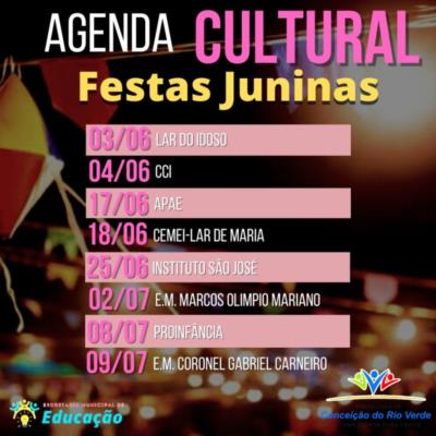 AGENDA CULTURAL -SECRETARIA MUNICIPAL DE EDUCAÇÃO