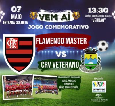 SECRETARIA DE ESPORTES PROMOVE JOGO COMEMORATIVO