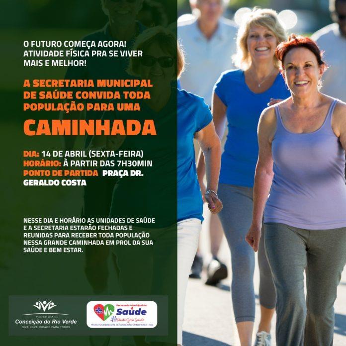 CAMINHADA DA SECRETARIA DA SAÚDE