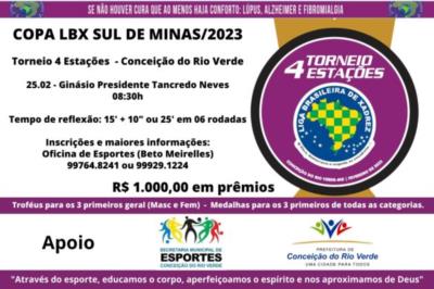 COPA LBX SUL DE MINAS/2023-Torneio 4 Estações
