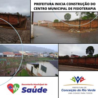 PREFEITURA INICIA CONSTRUÇÃO DO CENTRO MUNICIPAL DE FISIOTERAPIA