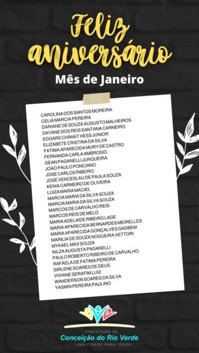 PREFEITURA PARABENIZA SERVIDORES DO MÊS DE JANEIRO!