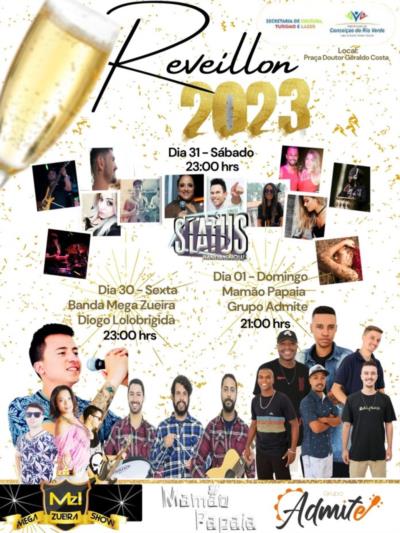 VIRADA DO ANO EM CONCEIÇÃO DO RIO VERDE