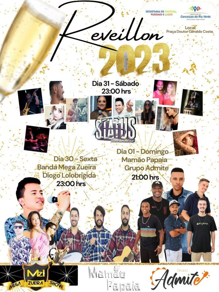 VIRADA DO ANO EM CONCEIÇÃO DO RIO VERDE