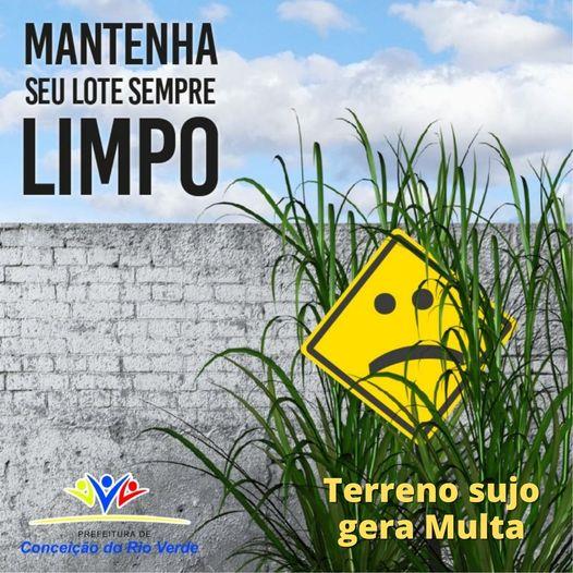 Prefeitura Intensifica Fiscalização de limpeza em lotes vagos e promete multa.