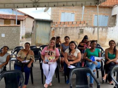 ENCERRANDO AS AÇÕES, UNIDADE DE SAÚDE PSF 5- CASA BRANCA ACOLHE ASSISTIDAS