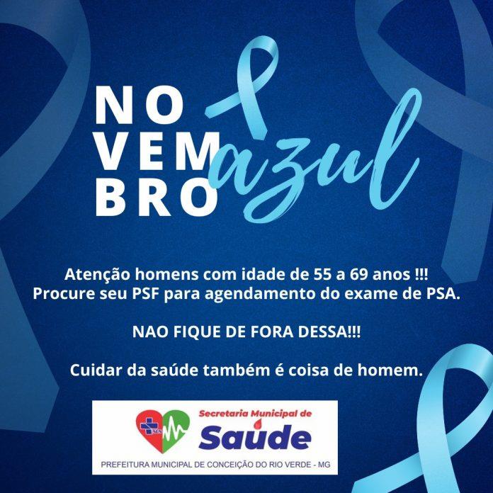 VEM AI O NOVEMBRO AZUL- ATENÇÃO VOVÔ, PAPAI, IRMÃO…